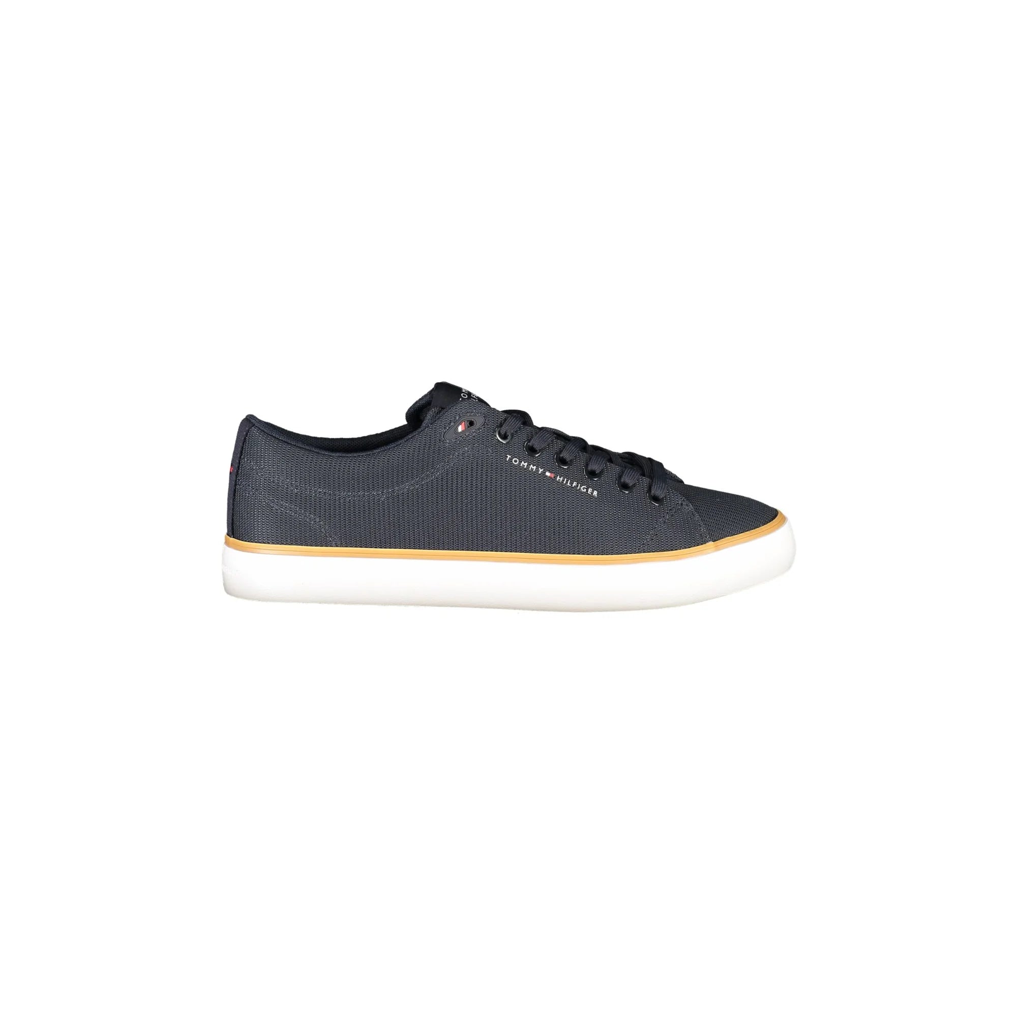 TOMMY HILFIGER Sneakers Uomo Blu con Lacci e Dettagli a Contrasto - foto prodotto